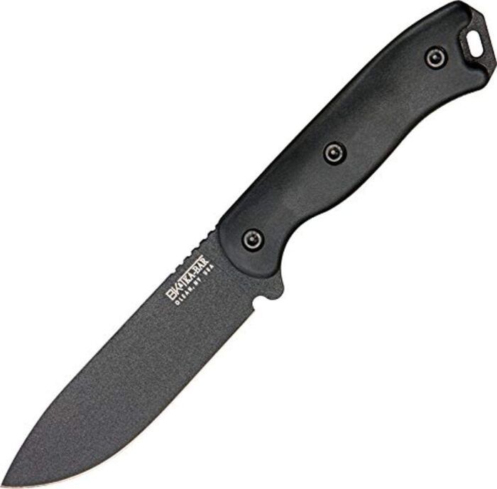 Ka-Bar Becker Short Drop Point Knife, Carbon Steel - Image 1