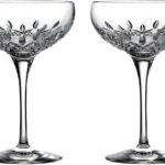 Waterford Lismore Essence Champagne Saucer, set of 2