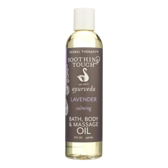 soothing touch bath body & massage oil lavender