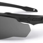 ess cross blade one eyeshield smoke gray black