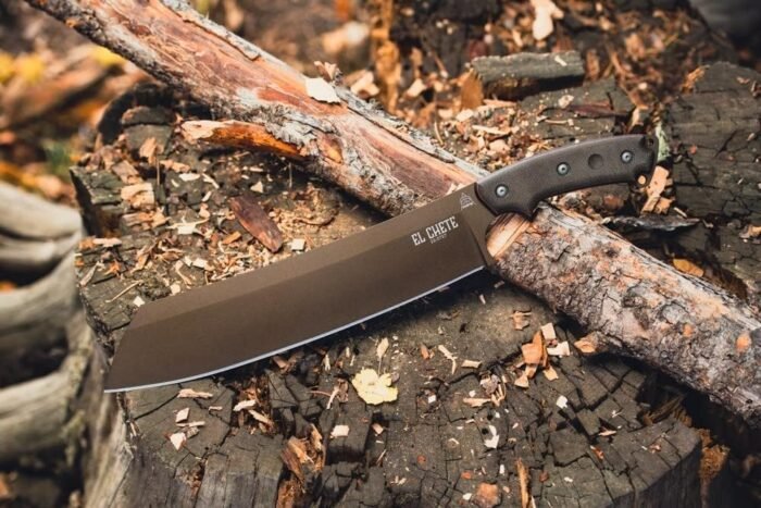 tops knives 12 ei chete midnight bronze full tang