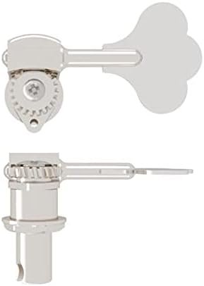 hipshot hb6 ultralite bass tuner clover shiny chrome