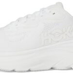 Womens HOKA Clifton 10 Athletic Shoe, White, 10