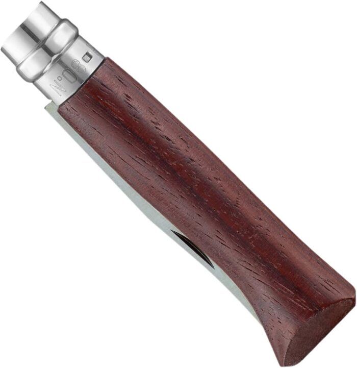Opinel No.08 Classic Original Stainless Steel Knife, Padouk - Image 2