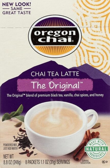 oregon chai original tea latte mix pack