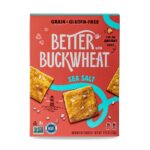 Better with Buckwheat Sea Salt Crackers, 4.25 Oz