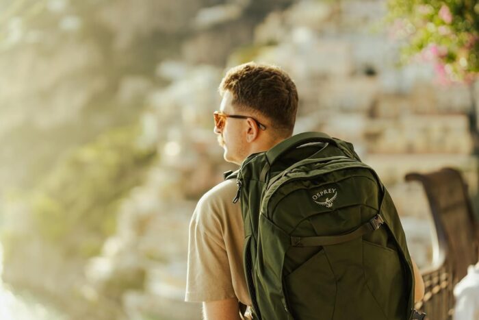 Osprey Farpoint 40L Travel Backpack, Gopher Green - Image 11