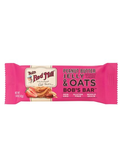 bobs red mill peanut butter jelly & oats bar