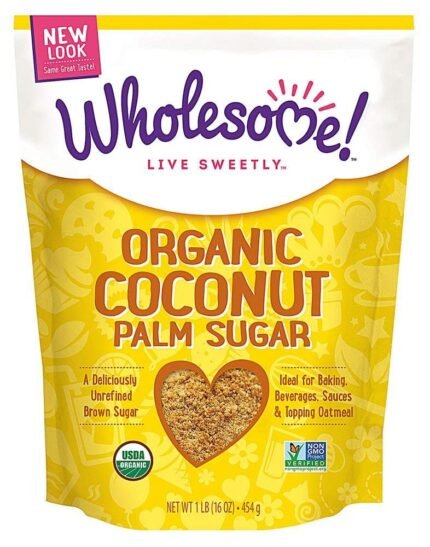 Wholesome Sweeteners Sugar Coconut Palm, 16 Oz