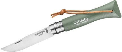 Opinel No.6 Colorama, Folding Pocket Knife, Sage