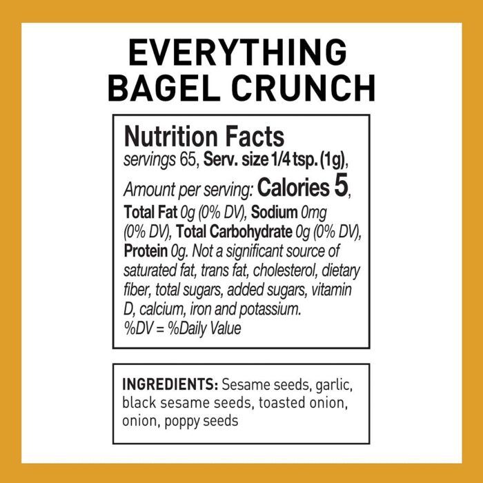 Spice Hunter Everything Bagel Seasoning, 2.3 Oz - Image 2
