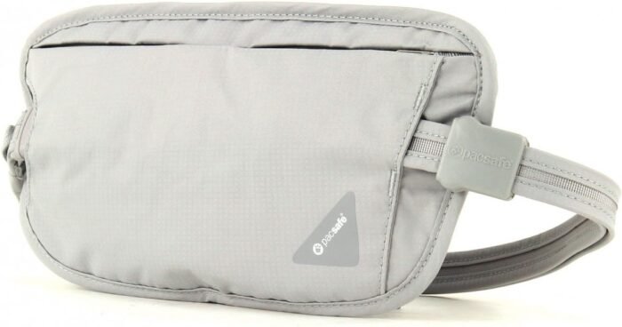 pacsafe coversafe waist wallet grey