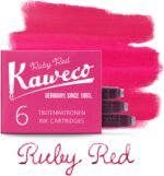 kaweco ink cartidges ruby red