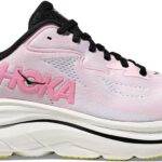 Womens HOKA Clifton 10 Athletic Shoe, Light Pink, 8