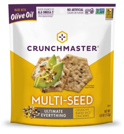 Crunchmaster Multi-Seed Crackers, 4 Oz