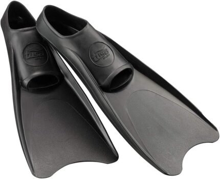 tusa sport full foot snorkel fin black small
