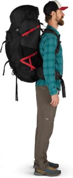 Osprey Aether Plus 100L Men's Backpack, Black, L/XL - Image 10