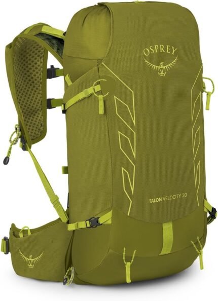 Osprey Talon Velocity 20L Backpack, Lemongrass, S/M