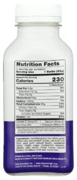 oats overnight blueberry muffin shake