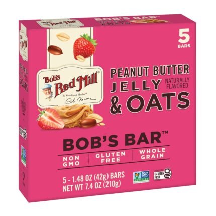 bobs red mill peanut butter jelly & oats bar