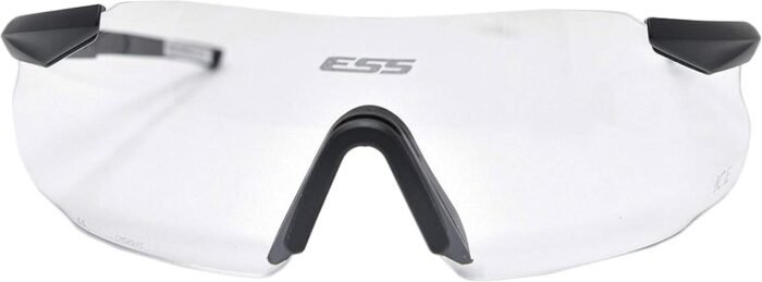 ess ice one ballistic eyeshield clear lens white
