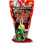 alamo candy co dill pickle in chamoy sour candy pack