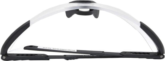 ess ice one ballistic eyeshield clear lens white