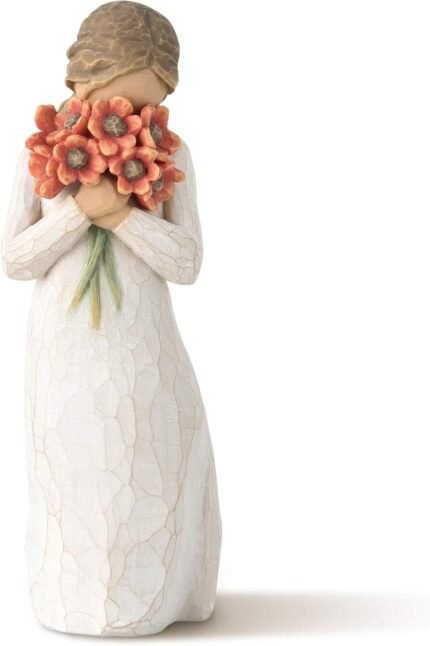 willow tree surrounded by love figurine