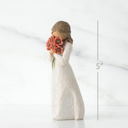 willow tree surrounded by love figurine