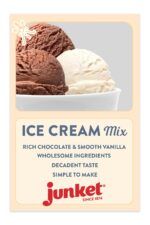 junket ice cream mix very vanilla