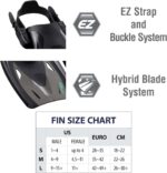 tusa sport snorkel mask & fins set white medium