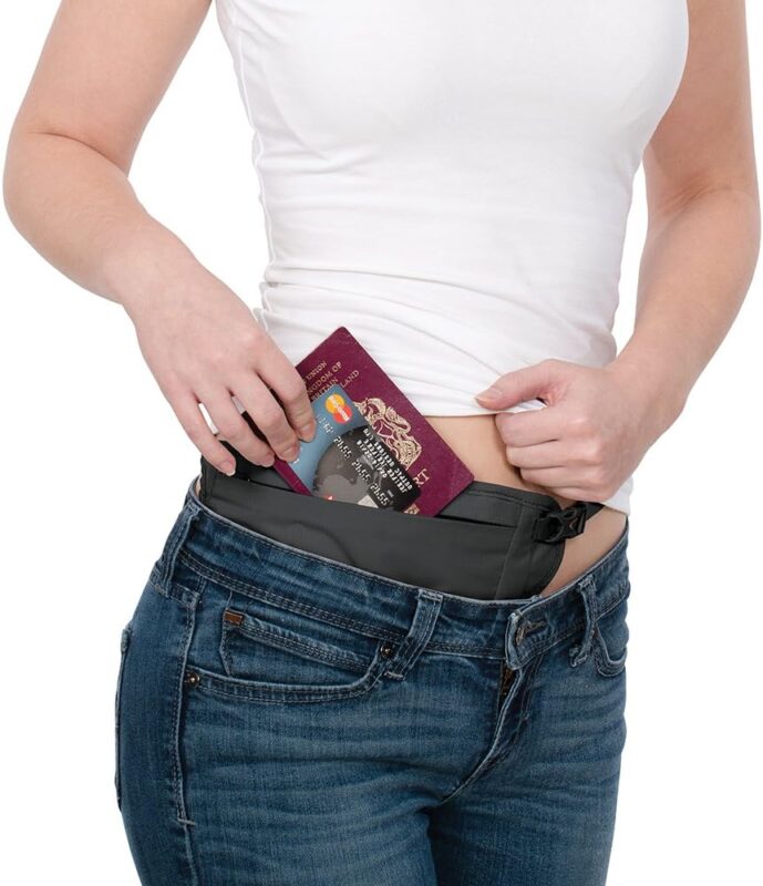 pacsafe coversafe waist wallet black