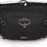 Osprey Seral 7L Waist Pack with Reservoir, Black