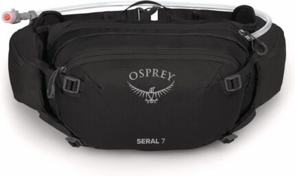 Osprey Seral 7L Waist Pack with Reservoir, Black