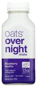 oats overnight blueberry muffin shake