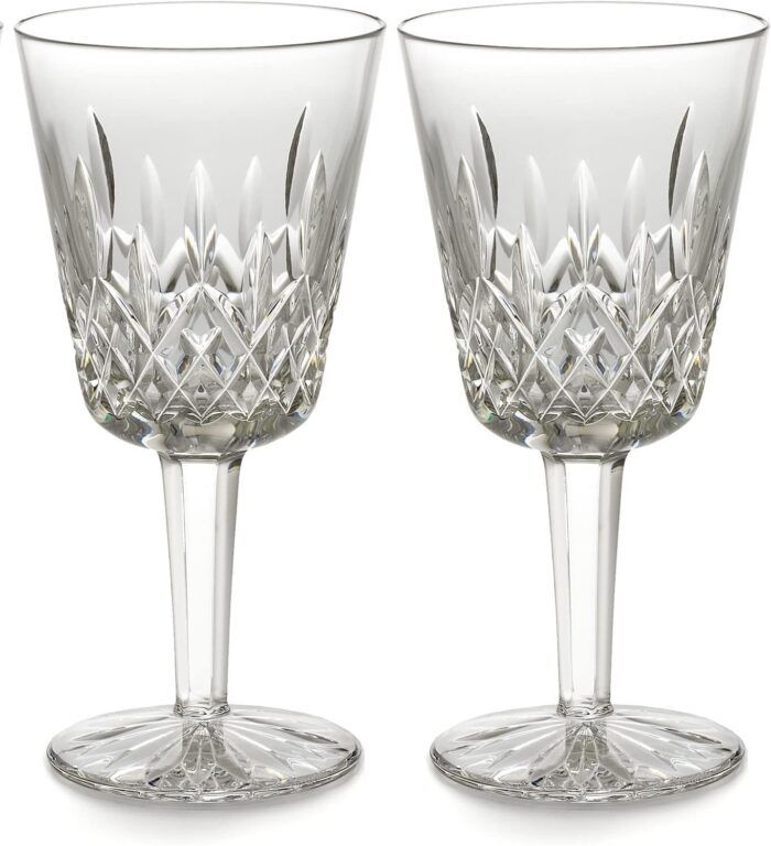 Waterford Lismore Goblet Pair - Image 1