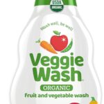 Veggie Wash Organic, Fruit and Vegetable Wash, 16 Oz