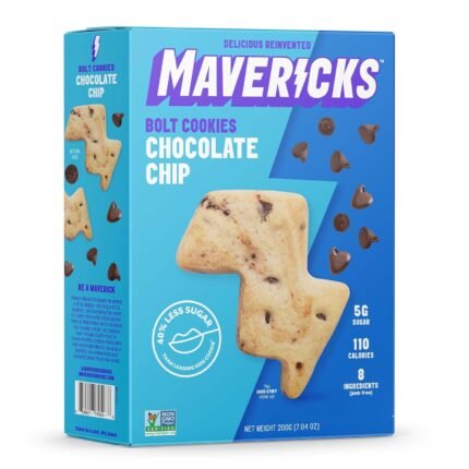 Mavericks Chocolate Chip Bolt Cookies, 7 Oz