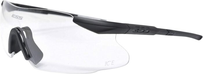 ess ice one ballistic eyeshield clear lens white