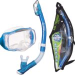 tusa sport adult imprex 3d purge mask fishtail blue