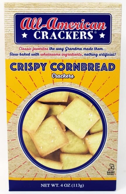 all american crackers crispy cornbread pack