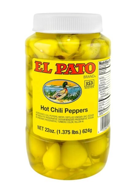 El Pato Hot Chili Peppers, 22 Oz