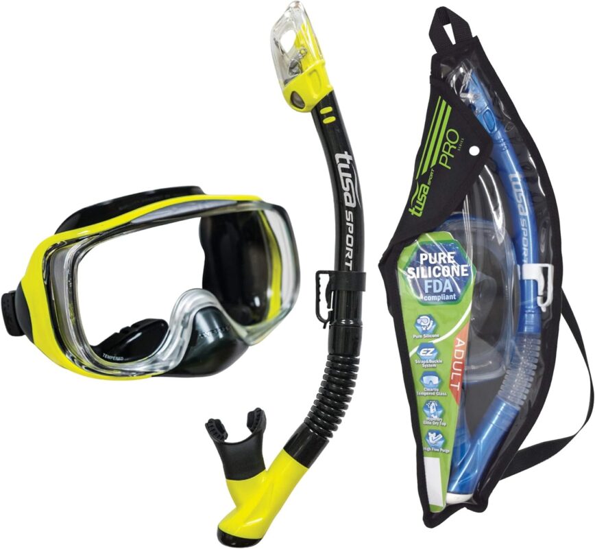 tusa sport adult imprex 3d purge mask flash yellow