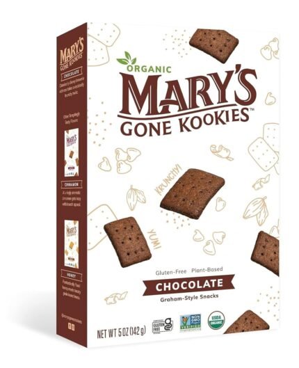 Mary's Gone Crackers Kookies, Chocolate, 5 Oz