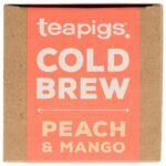 teapigs peach and mango cold brew tea 10 ct