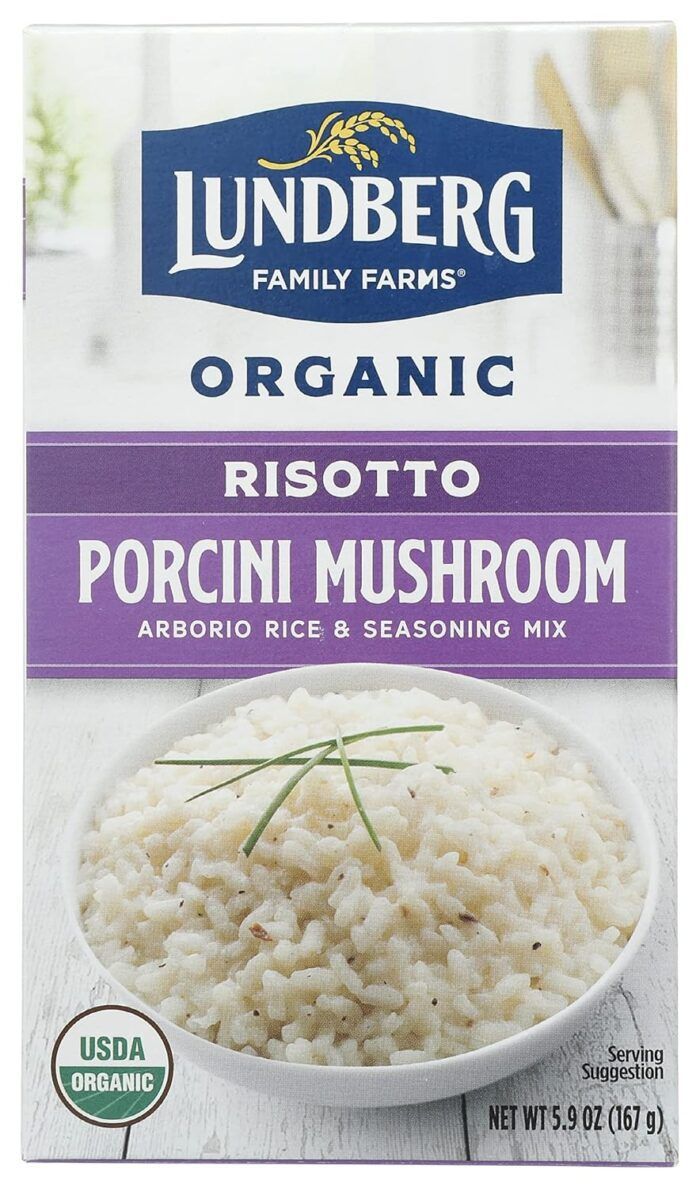 Lundberg Organic Risotto Porcini Mushroom, 5.9 Oz - Image 1