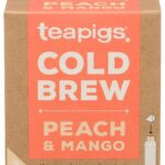 teapigs peach and mango cold brew tea 10 ct