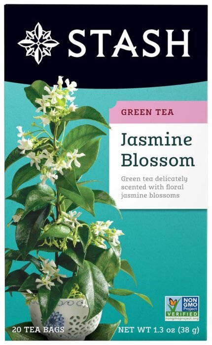 Stash Jasmine Blossom Green Tea, 20 Tea Bags