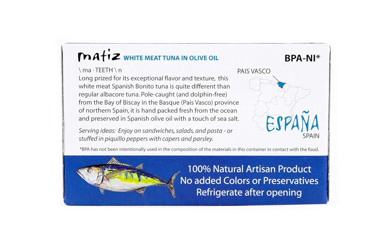 matiz espana bonito del norte white meat tuna
