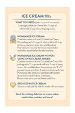 junket ice cream mix very vanilla